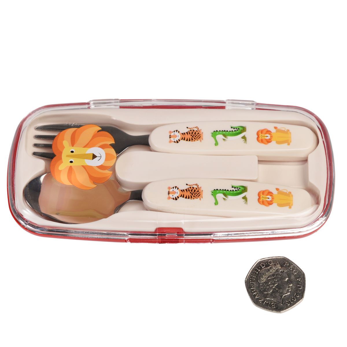 Children&#39;s cutlery set - Colourful Creatures