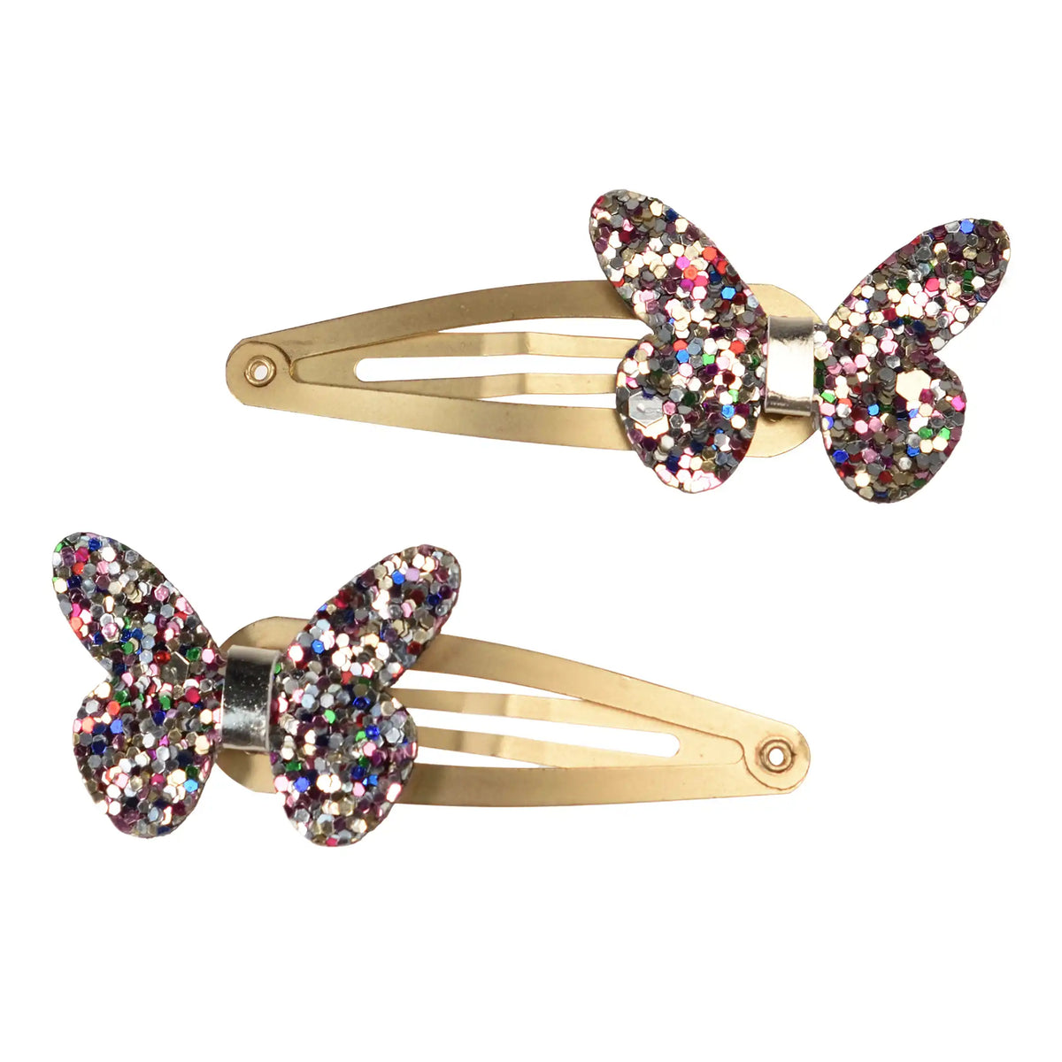 Fairies in the Garden - Glitter Butterfly Hair Clips (set of 2)