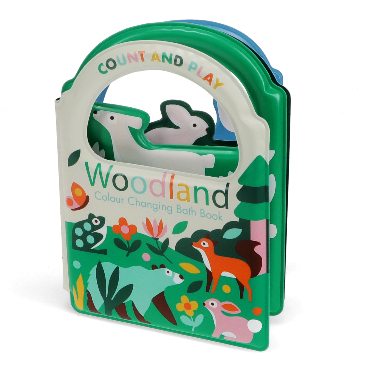 Colour changing bath book - Woodland