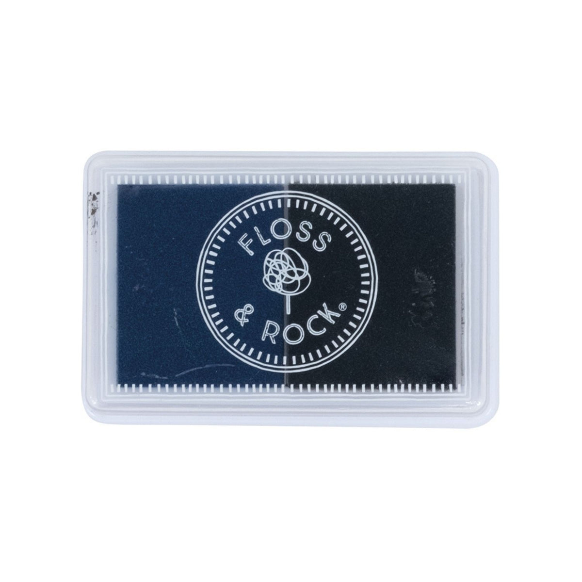 stamp colours blue and black