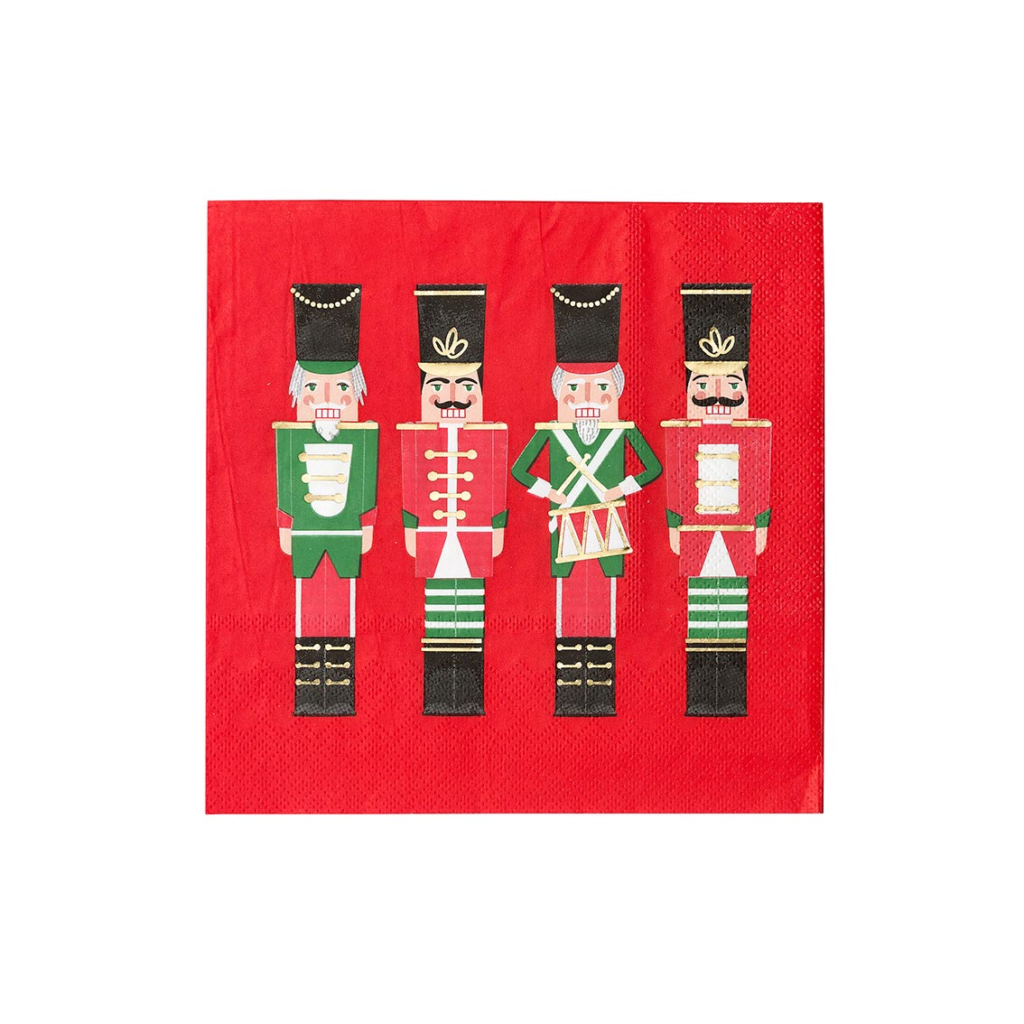 Botanical Nutcracker Paper Napkins - 20 Pack