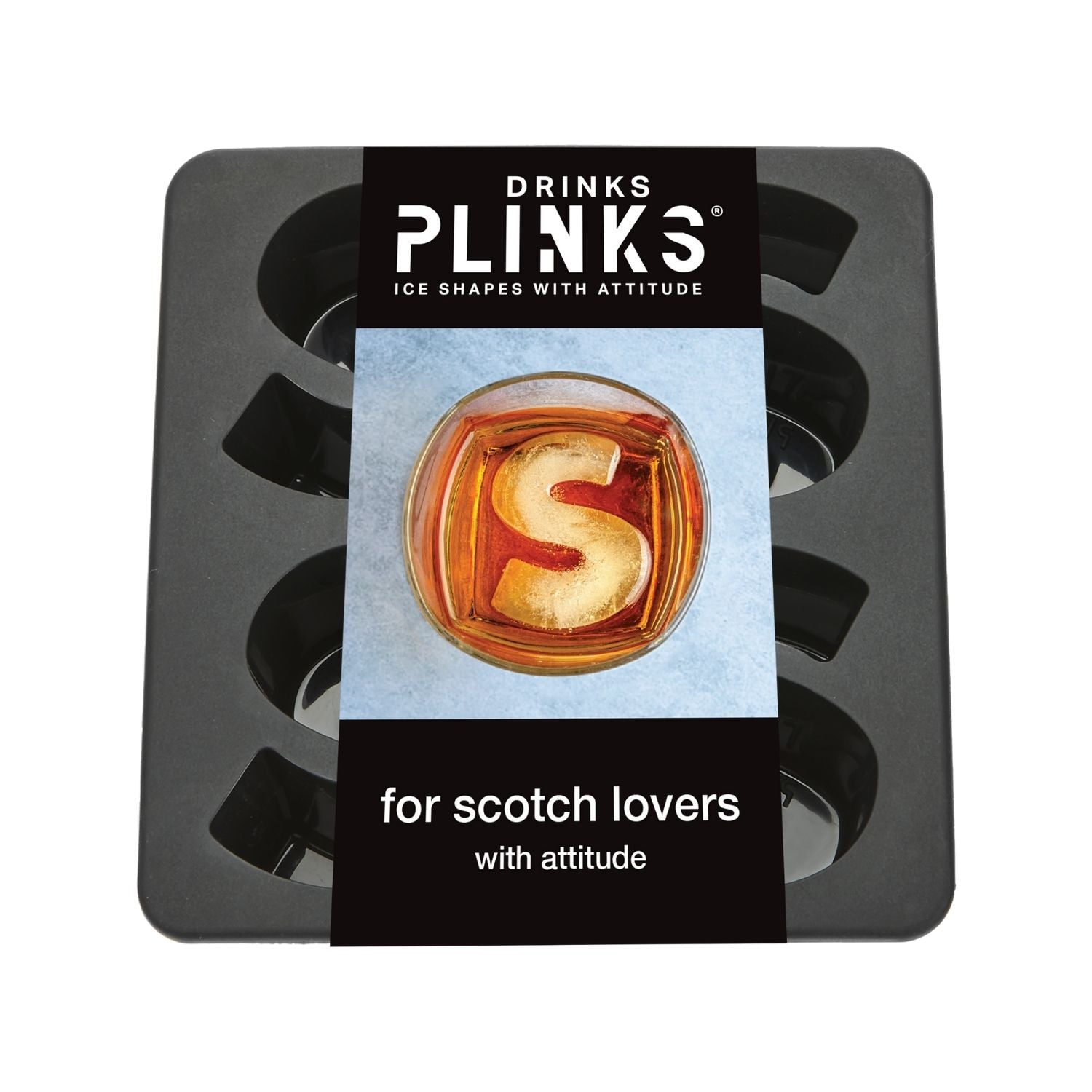 A premium silicone Letter S ice tray that is oven-safe to 200°C. Perfect for custom chocolates, candles, or bold ice shapes. BPA-free and dishwasher safe.