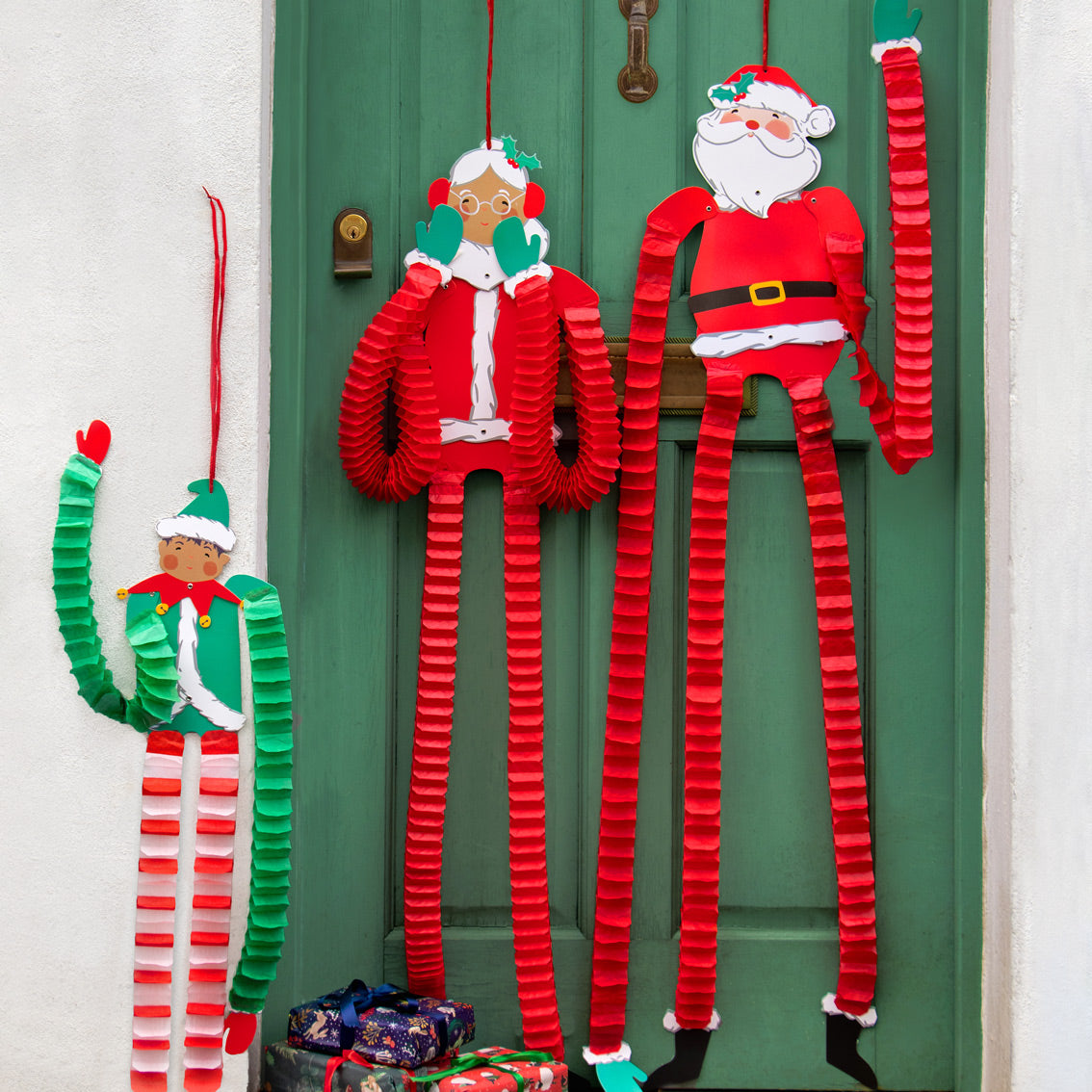 Santa's Elves Hanging Decorations - 3 Pack