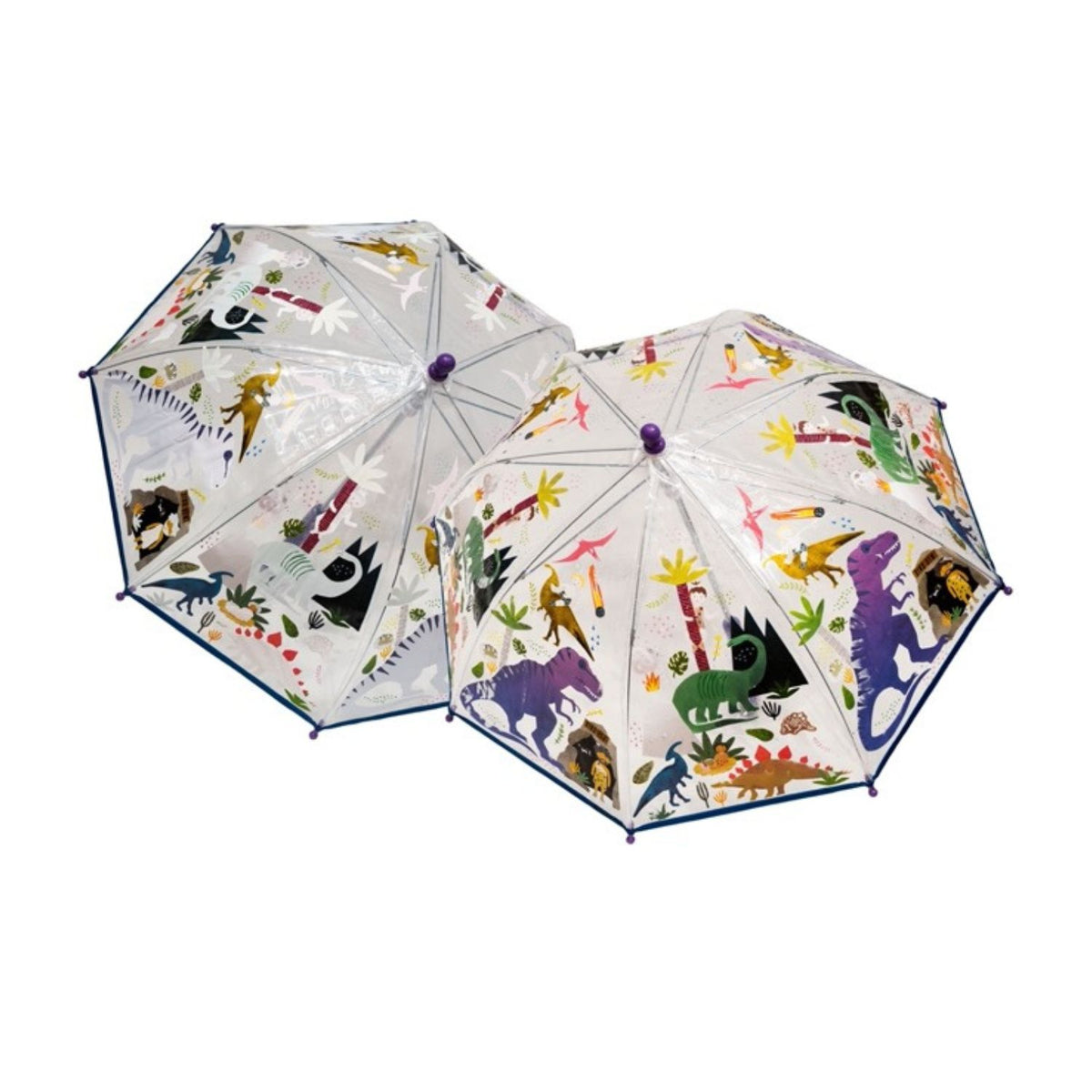Children's umbrellas with dinosaur prints 