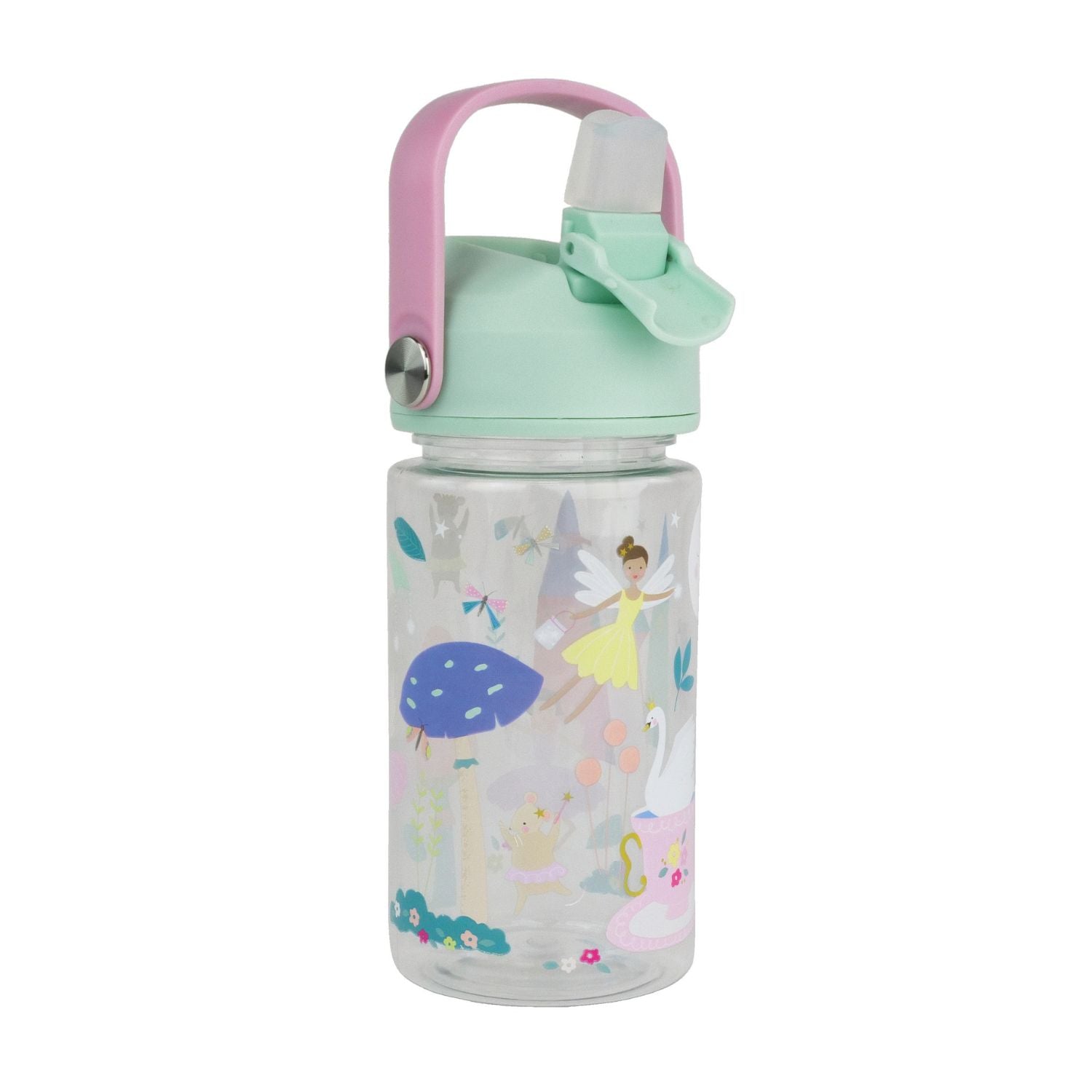 Children's water bottle with enchanted fairy design 