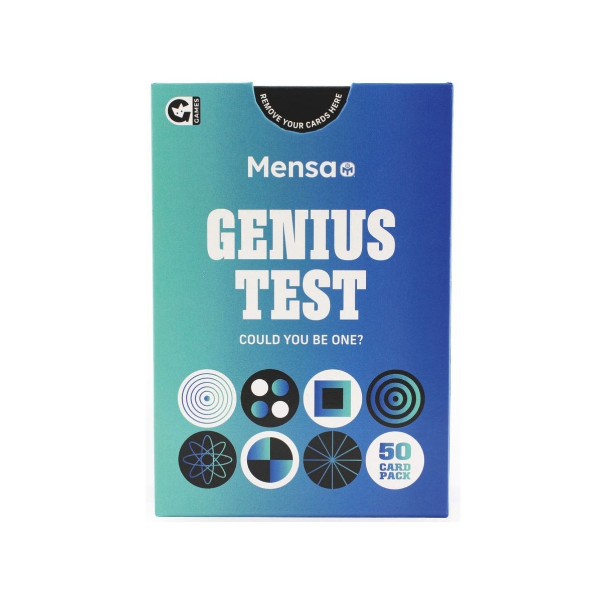 Mensa Genius Test packaging 
