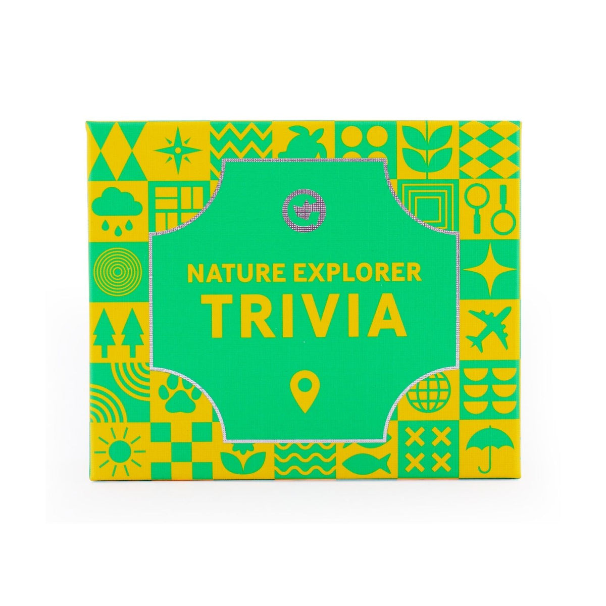 Nature Explorer Trivia game box with green and yellow design 
