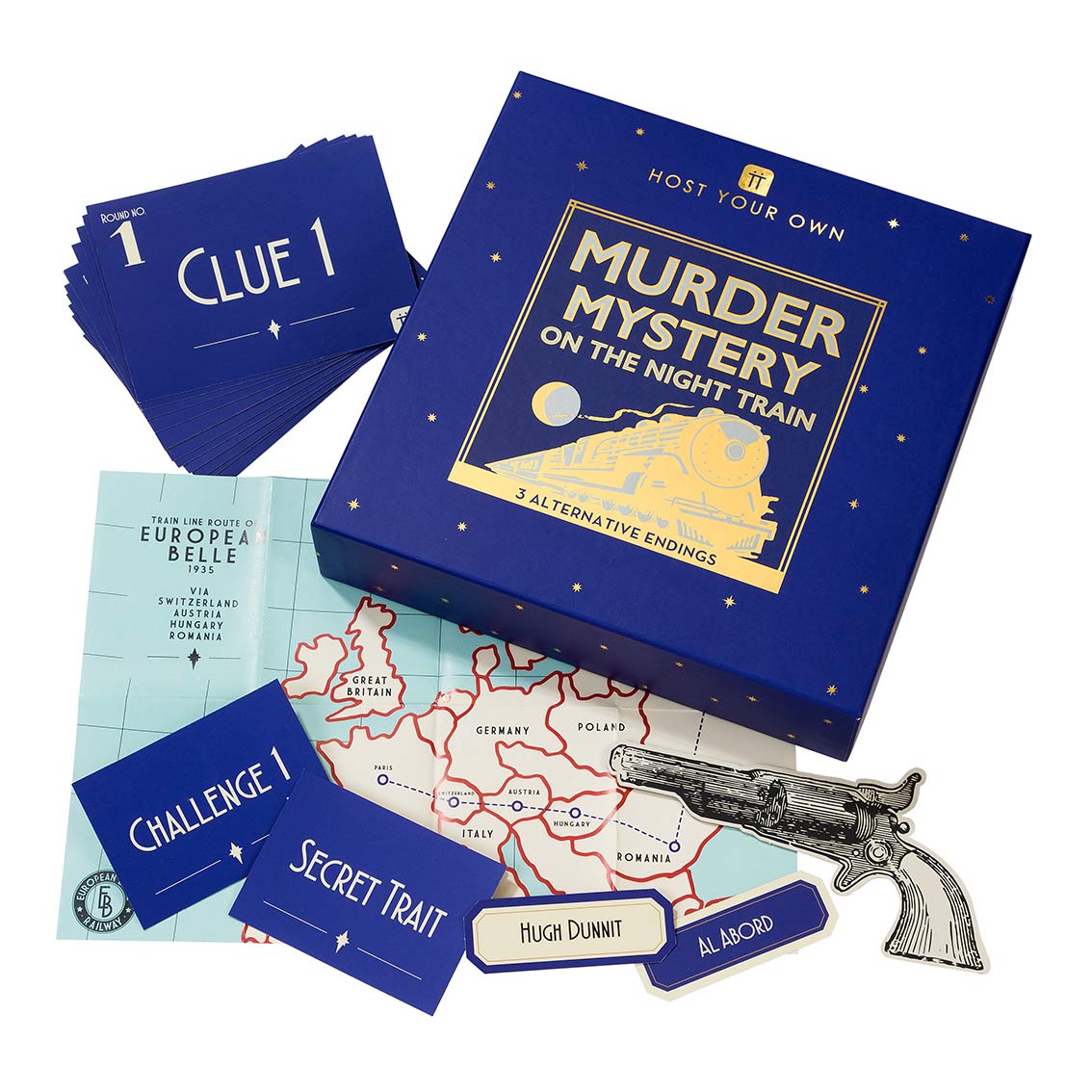 Host Your Own Murder Mystery on the Train