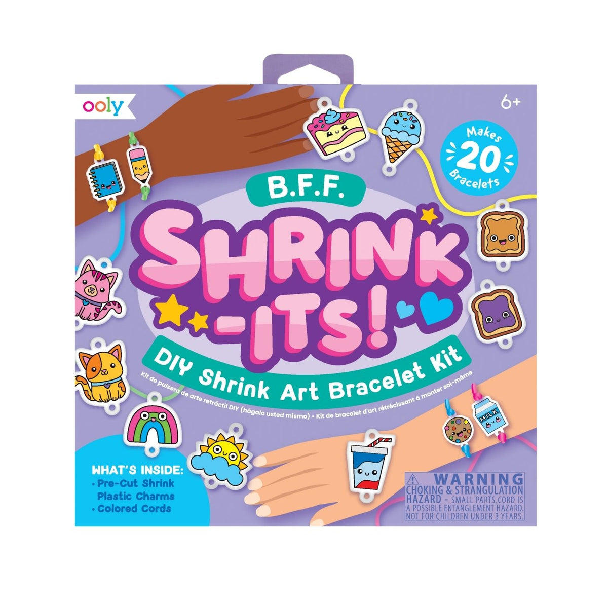 Ooly - Shrink-Its! DIY Shrink Art Bracelet Kit - BFF