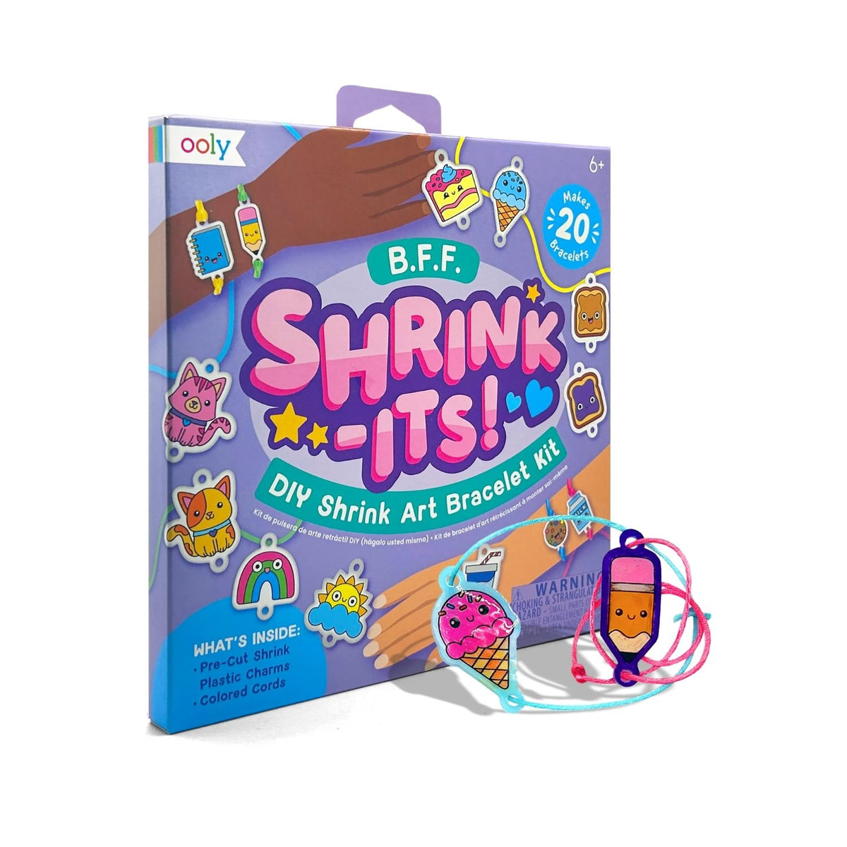 Ooly - Shrink-Its! DIY Shrink Art Bracelet Kit - BFF