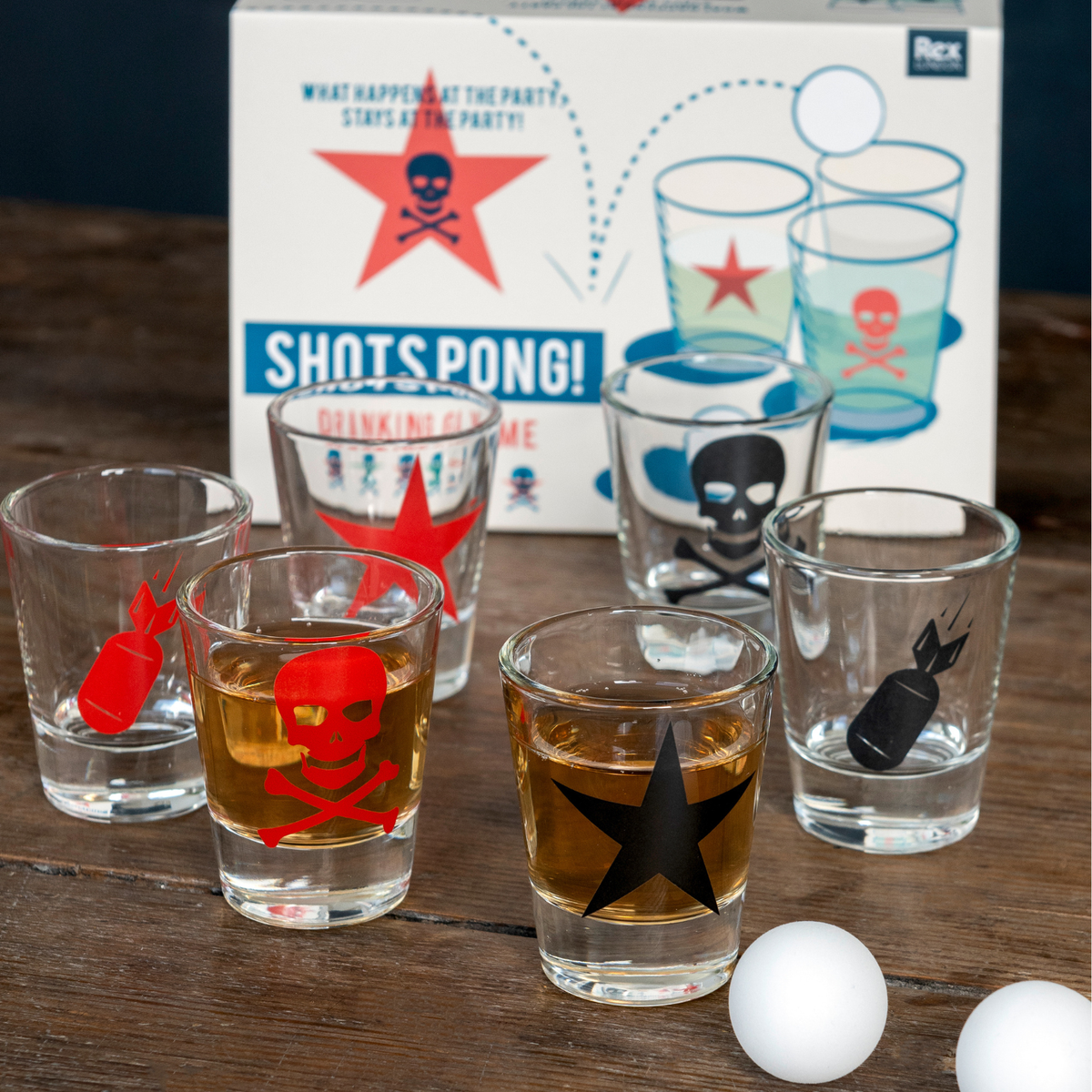Rex London - Shots Pong Game