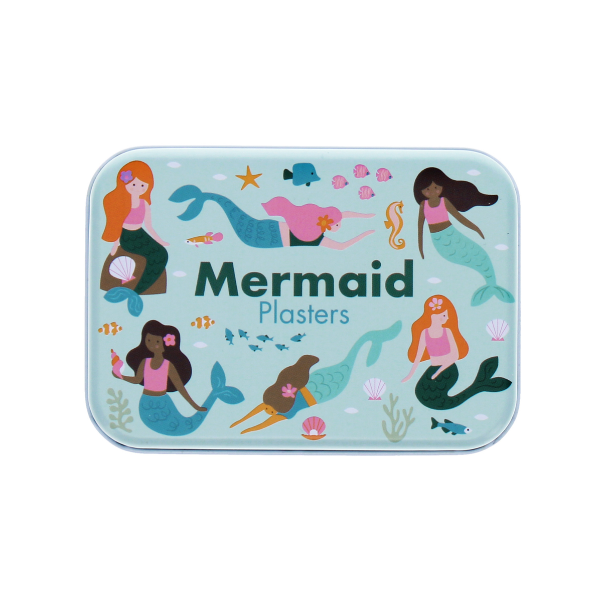 Rex London - Mermaid Plasters In A Tin (Pack Of 30)