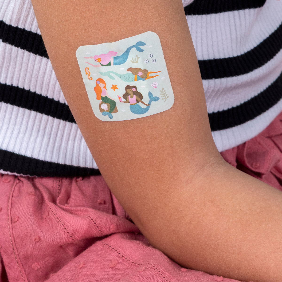Rex London - Mermaid Plasters In A Tin (Pack Of 30)