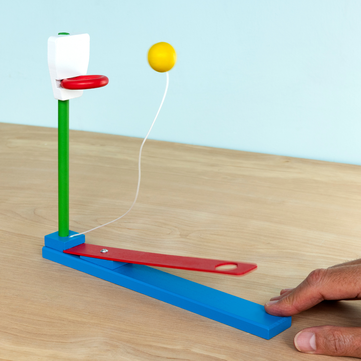 Rex London - Wooden Tabletop Basketball Game
