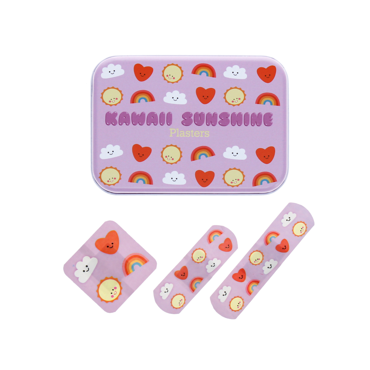 Rex London - Kawaii Plasters In A Tin (Pack Of 30)