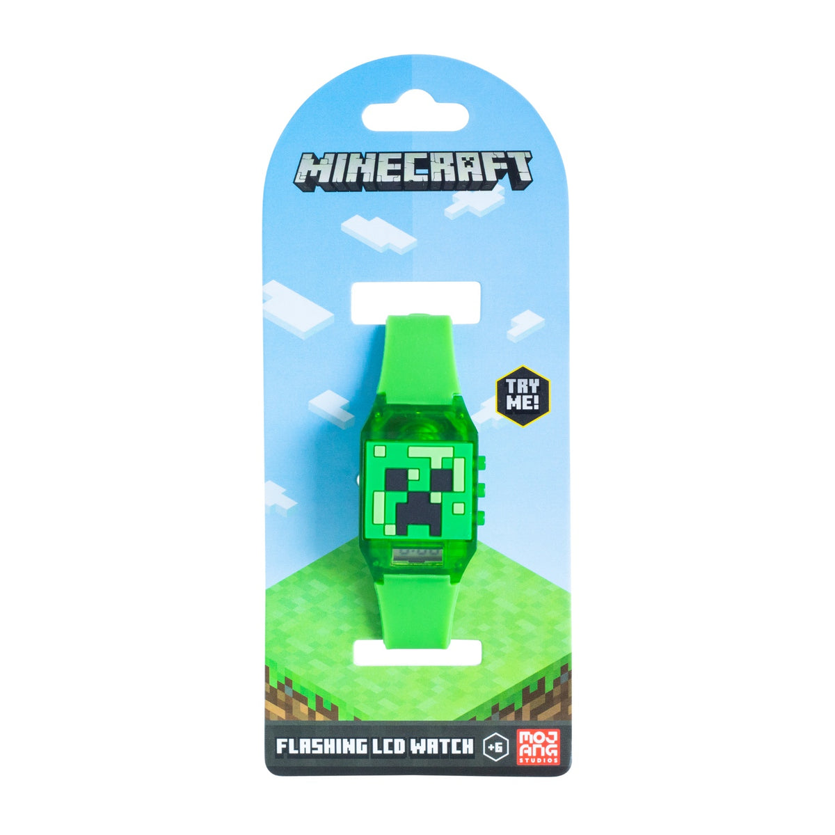 Minecraft Kids Light Up Watch