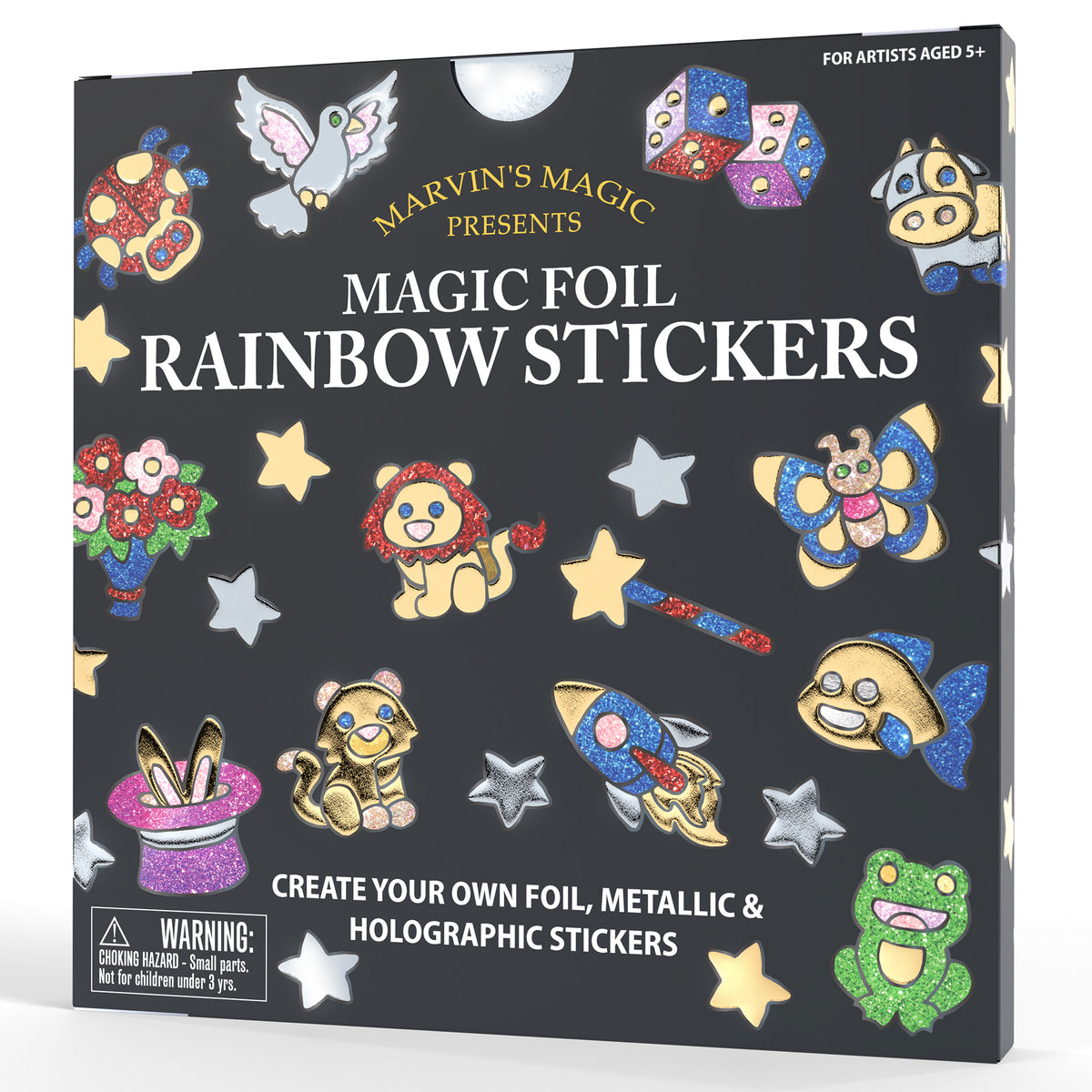 Magic Foil Rainbow Stickers