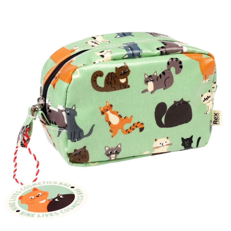 Nine Lives Make Up Bag