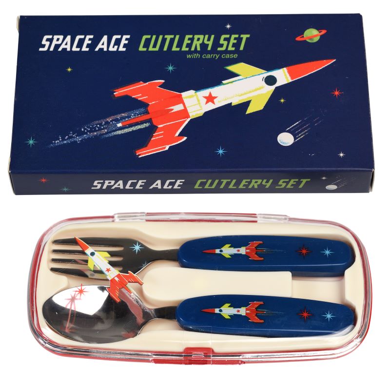 Space Age Children’s cutlery set