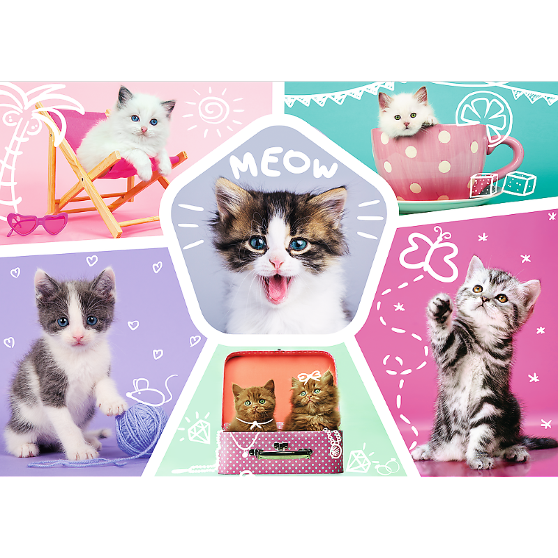 Trefl 200pc Puzzle - Feline Pranks