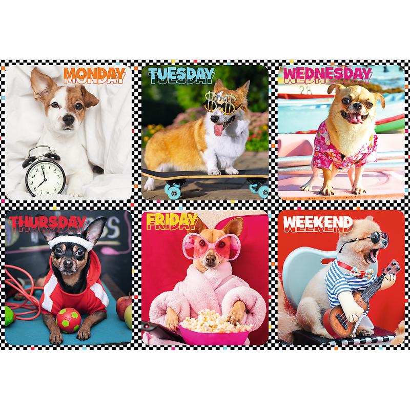 Trefl 200pc Puzzle - Happy Dogs