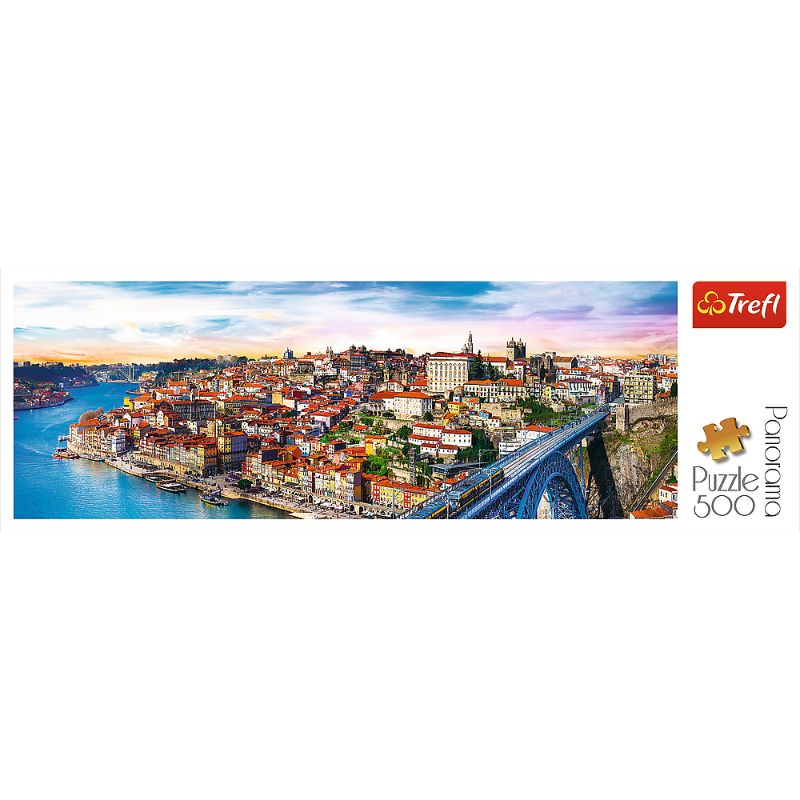 Trefl 500pc Panorama Puzzle - Porto, Portugal