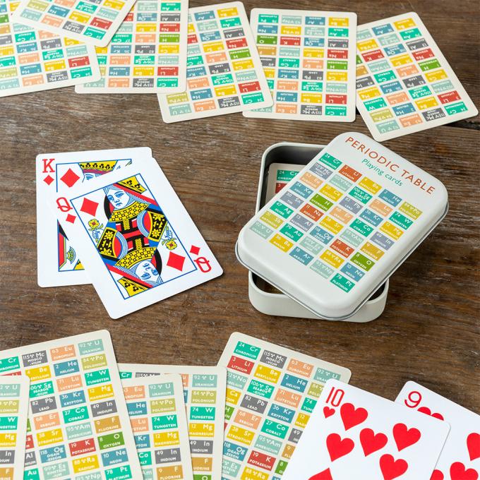 Periodic Table Cards in A Tin