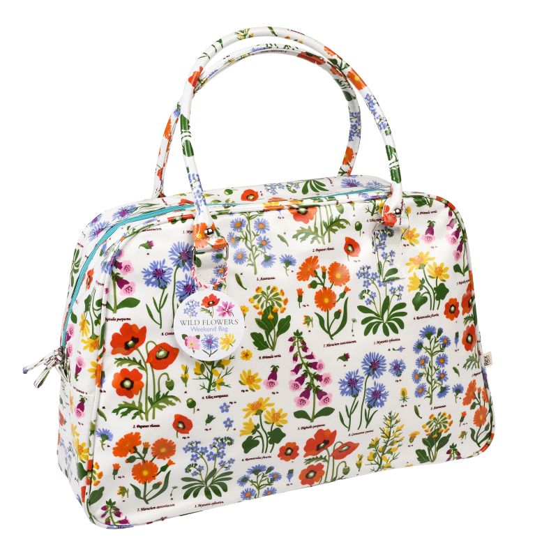 Wild Flowers Weekend Bag