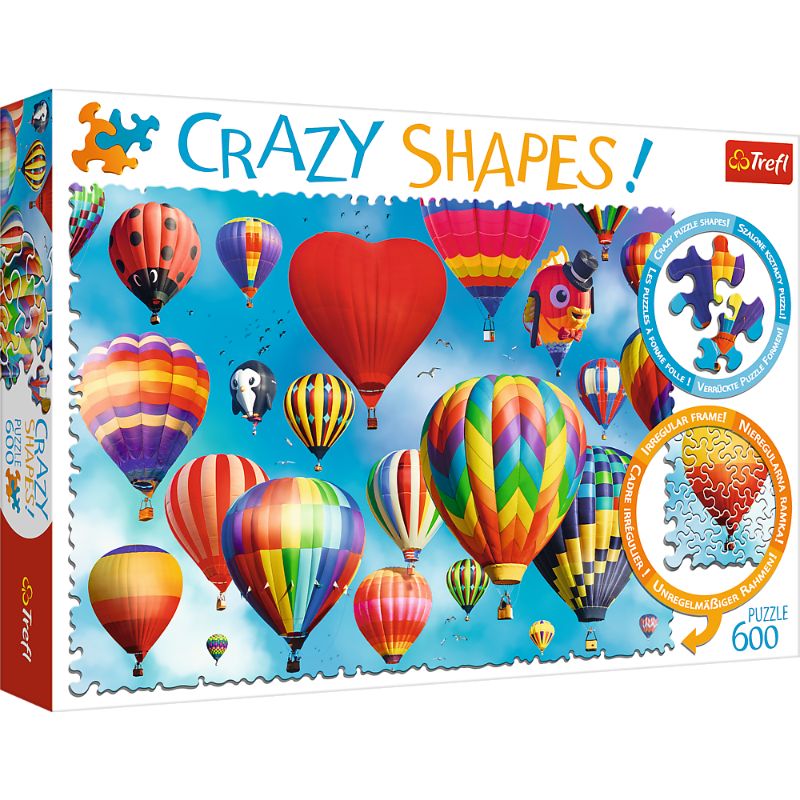 Trefl &quot;600 Crazy Shapes&quot; - Colourful balloons