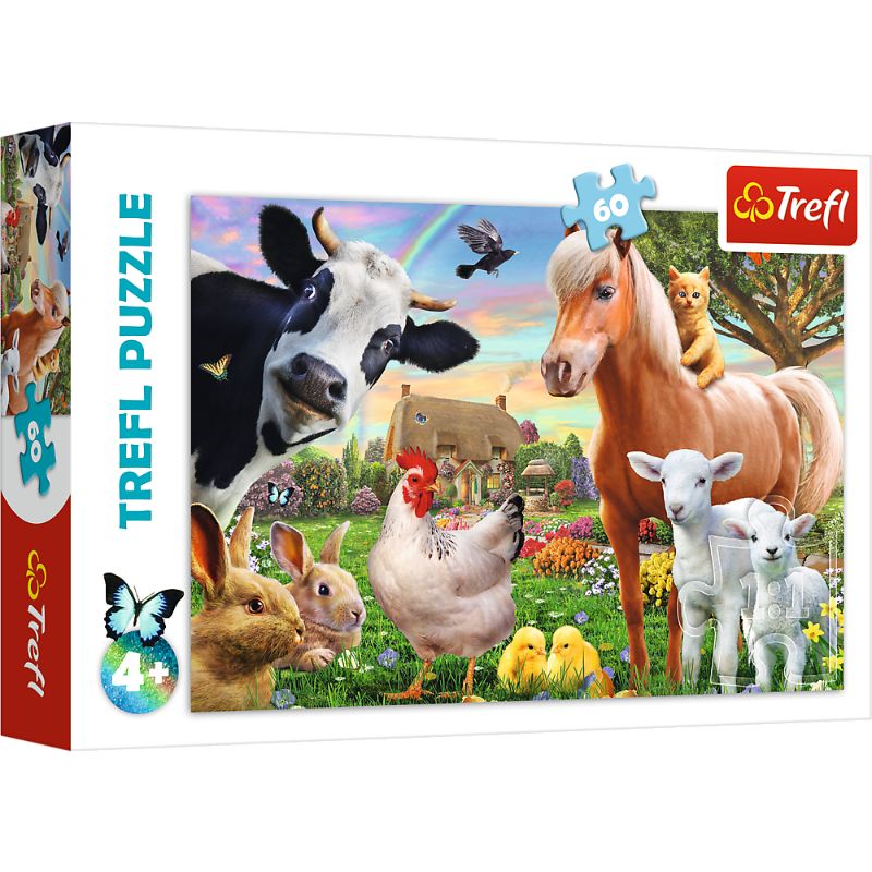 Trefl &quot;60&quot; - A cheerful farm