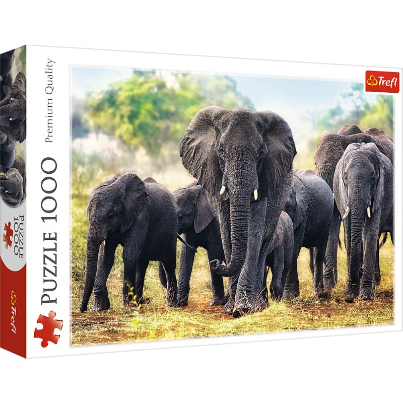 Trefl  &quot;1000&quot; - African elephants