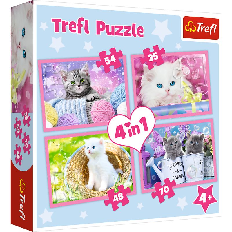 Trefl &quot;4in1&quot; - Cat&#39;s fun