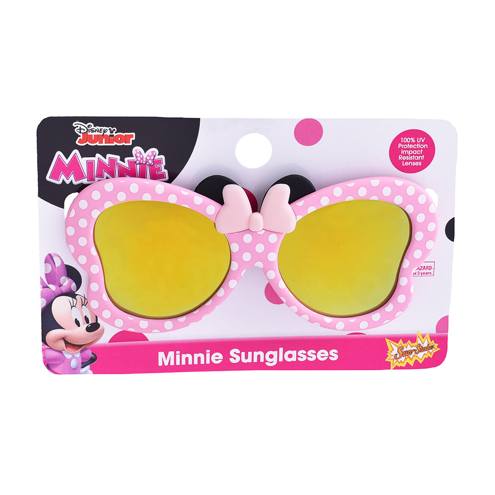 Arkaid Minnie Pink White Polka Dots Sunglasses