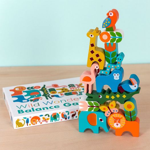 Wild Wonders Wooden Balance Game